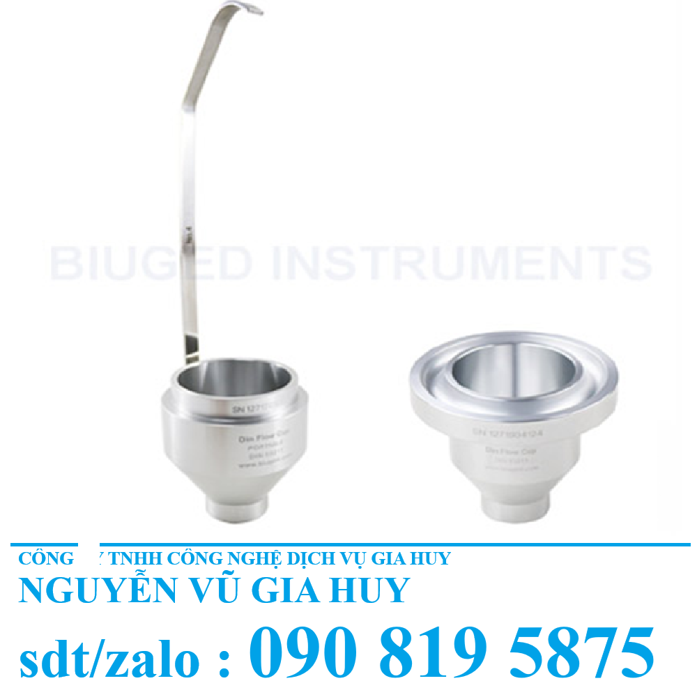 Cốc đo độ nhớt sơn Biuged BGD 127 - DIN Flow Cup chính hãng