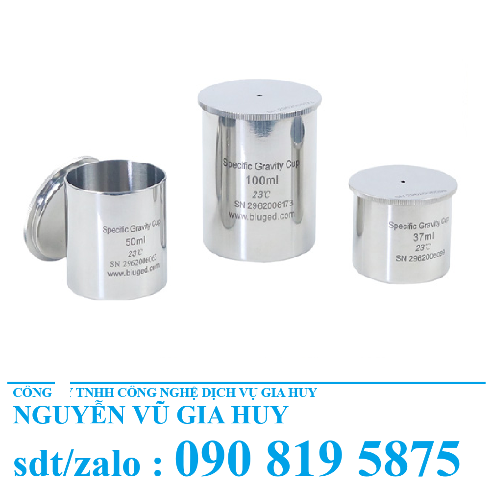 Cốc đo tỷ trọng sơn BIUGED BGD 296 chính hãng