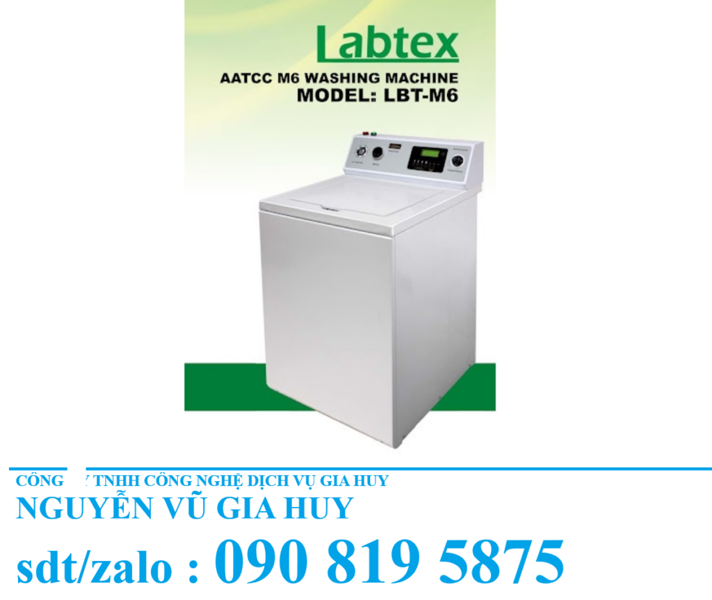 Máy Giặt Thí Nghiệm Labtex LBT M6